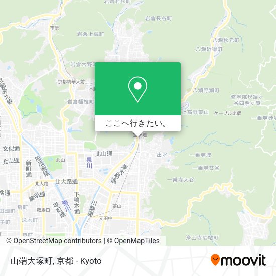 山端大塚町地図