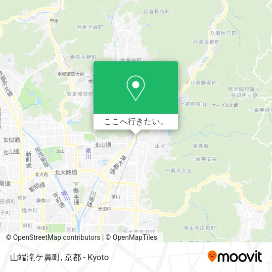 山端滝ケ鼻町地図