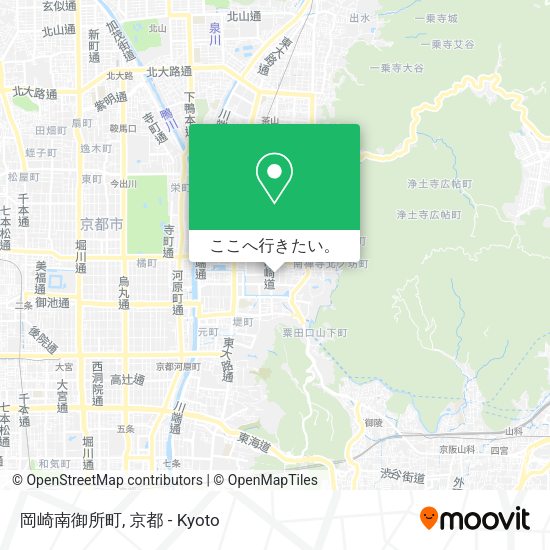 岡崎南御所町地図