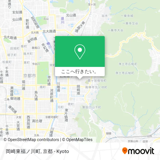 岡崎東福ノ川町地図