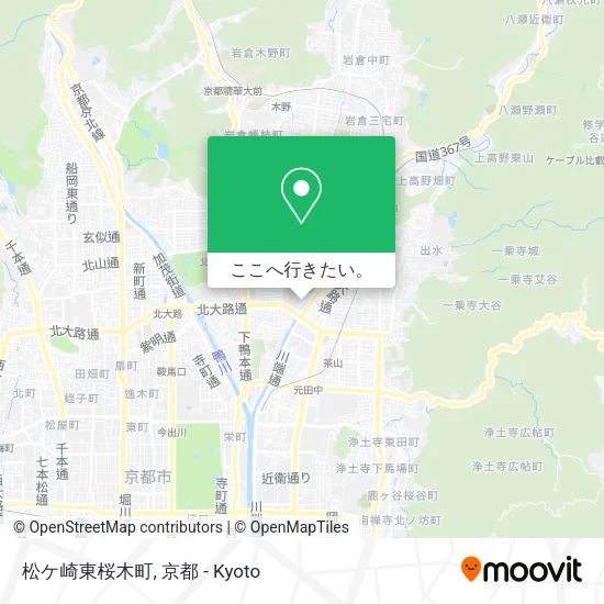 松ケ崎東桜木町地図