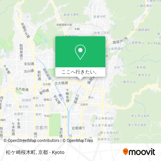 松ケ崎桜木町地図