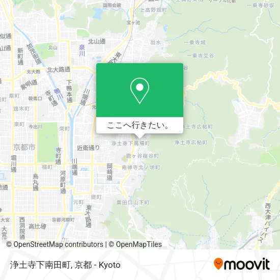 浄土寺下南田町地図