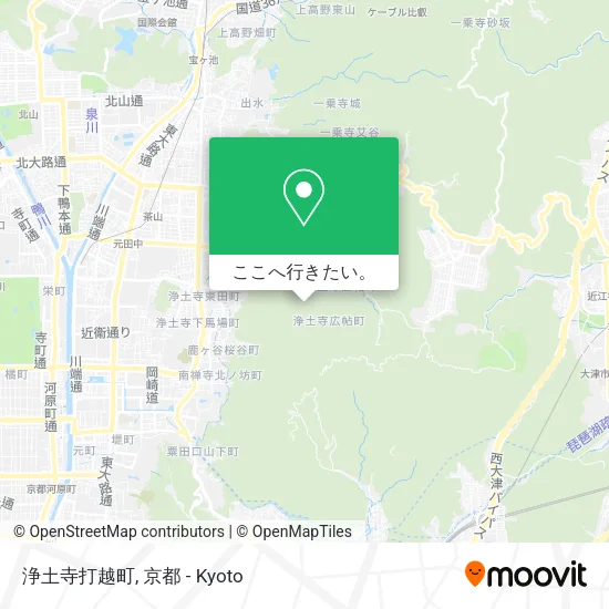 浄土寺打越町地図