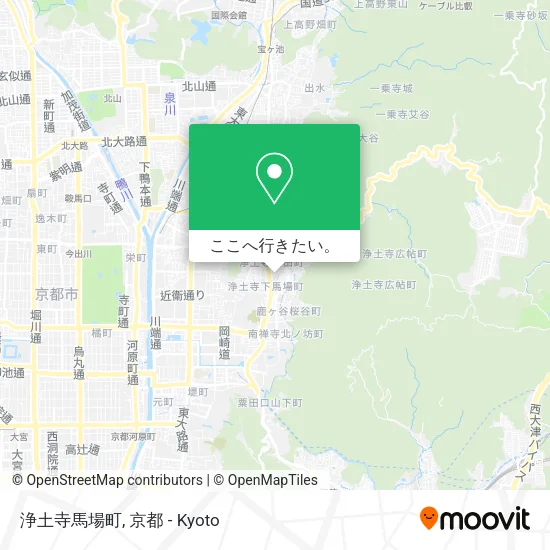 浄土寺馬場町地図