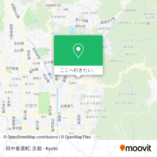 田中春菜町地図