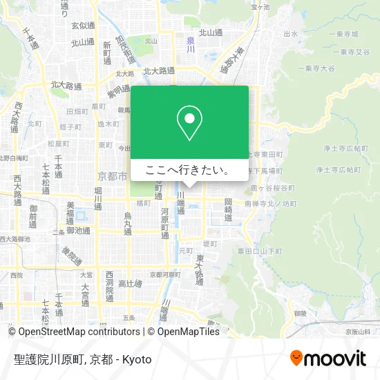聖護院川原町地図