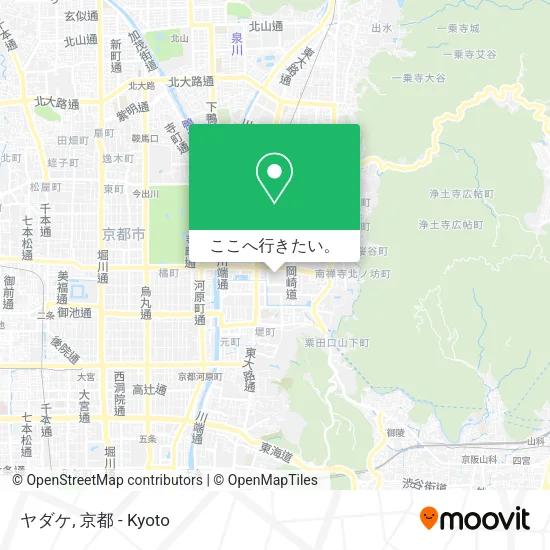 ヤダケ地図