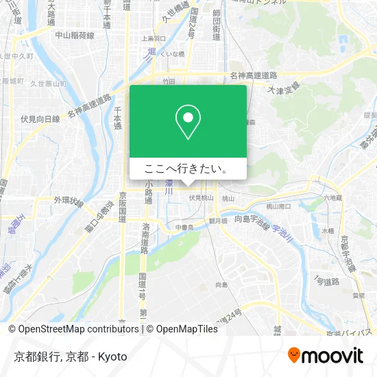 京都銀行地図