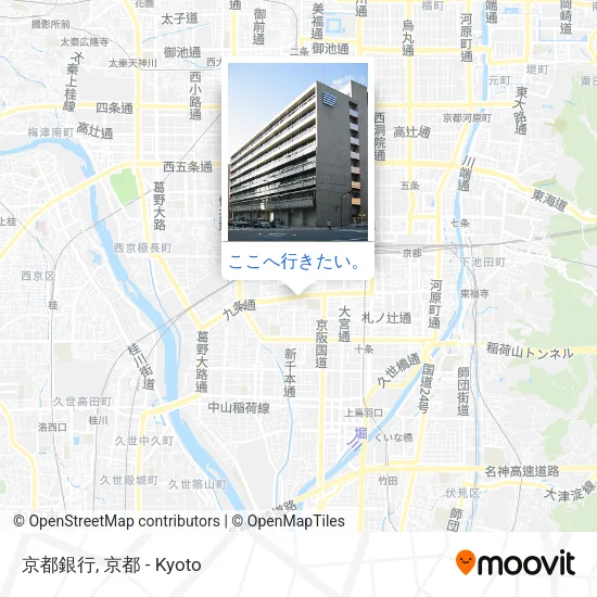 京都銀行地図