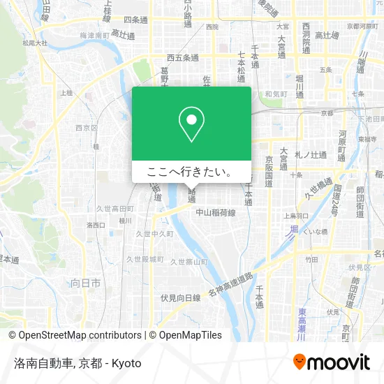洛南自動車地図