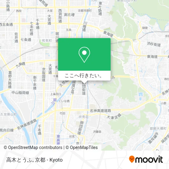 高木とうふ地図