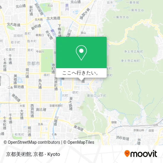 京都美術館地図