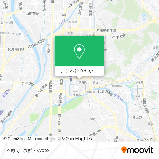 本教寺地図