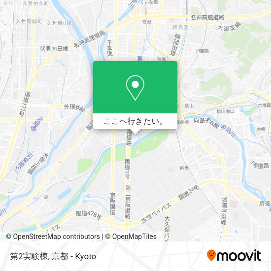 第2実験棟地図