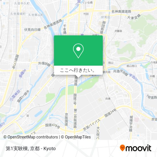 第1実験棟地図
