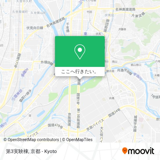 第3実験棟地図