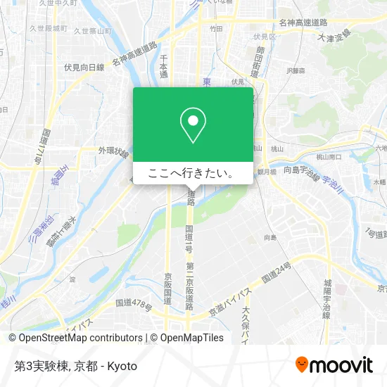 第3実験棟地図