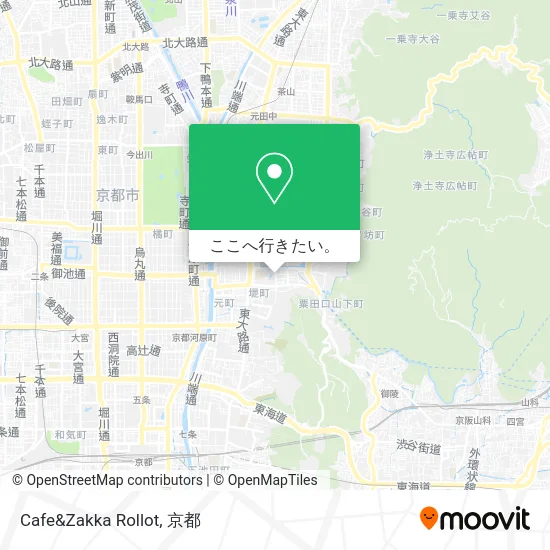 Cafe&Zakka Rollot地図