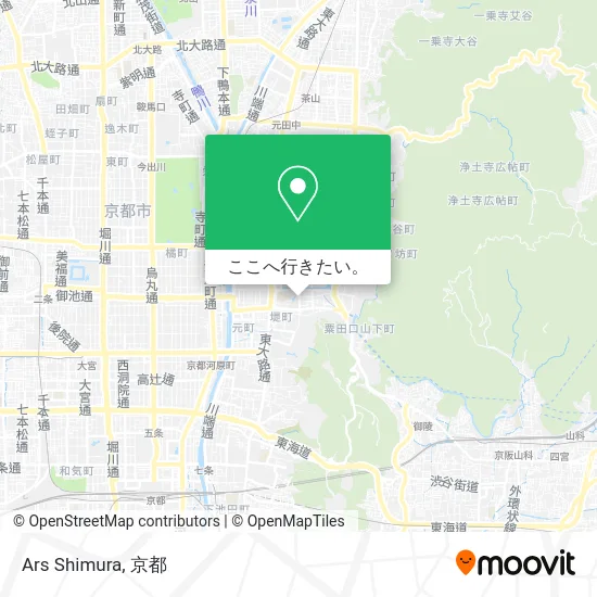 Ars Shimura地図