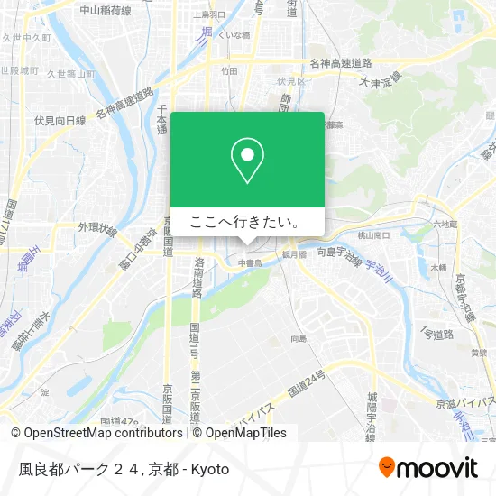 風良都パーク２４地図