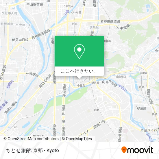 ちとせ旅館地図