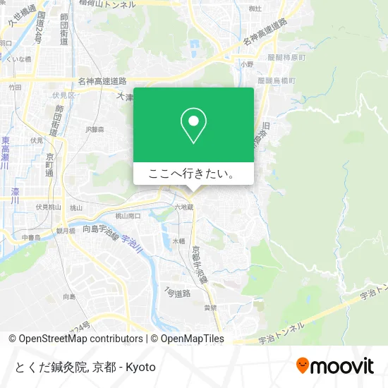 とくだ鍼灸院地図