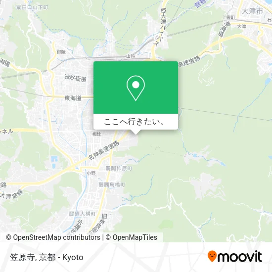 笠原寺地図