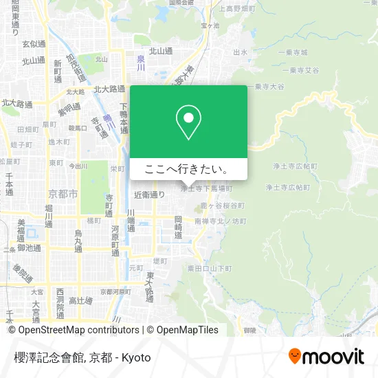 櫻澤記念會館地図