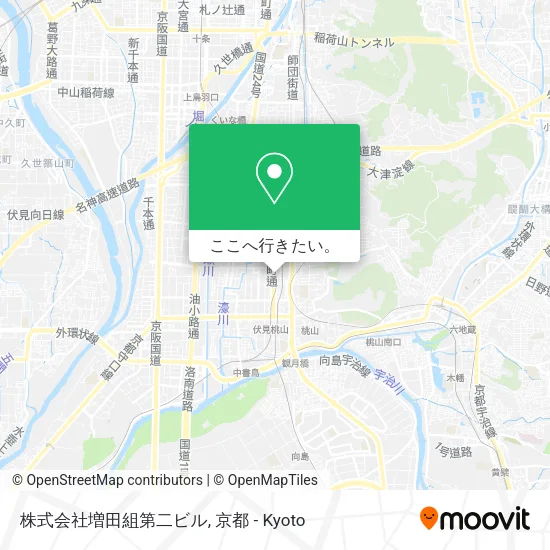 株式会社増田組第二ビル地図