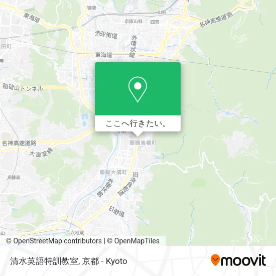清水英語特訓教室地図