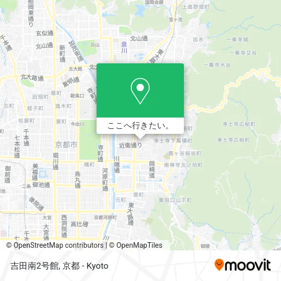 吉田南2号館地図
