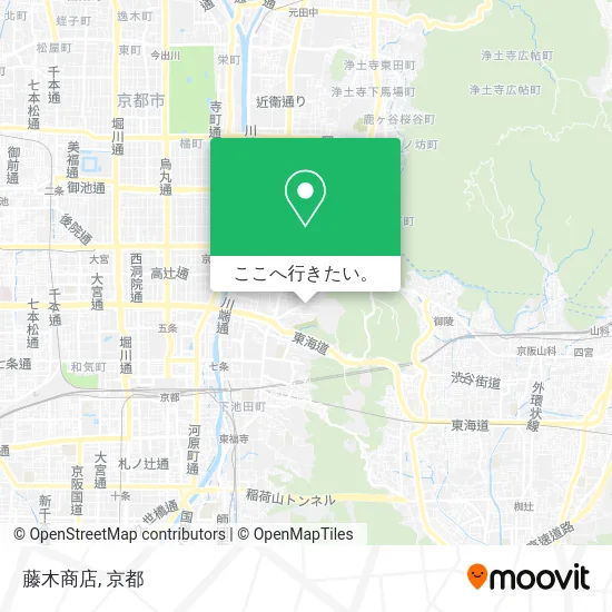 藤木商店地図
