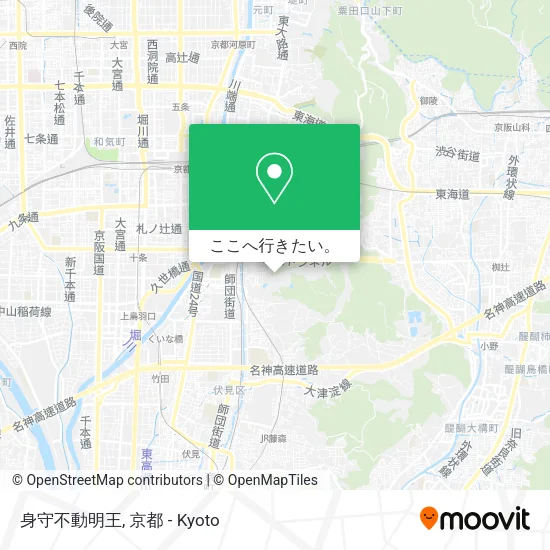 身守不動明王地図