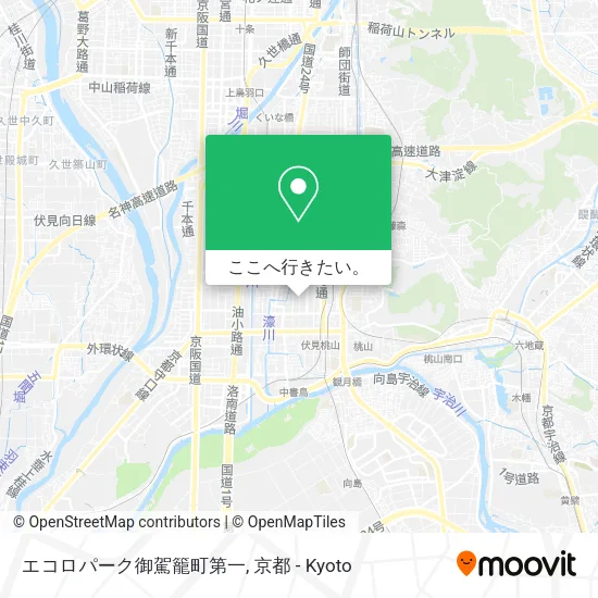 エコロパーク御駕籠町第一地図