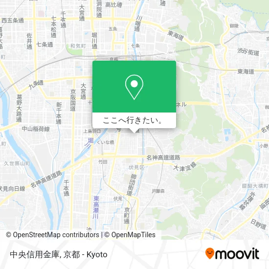 中央信用金庫地図