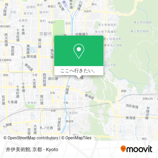 井伊美術館地図