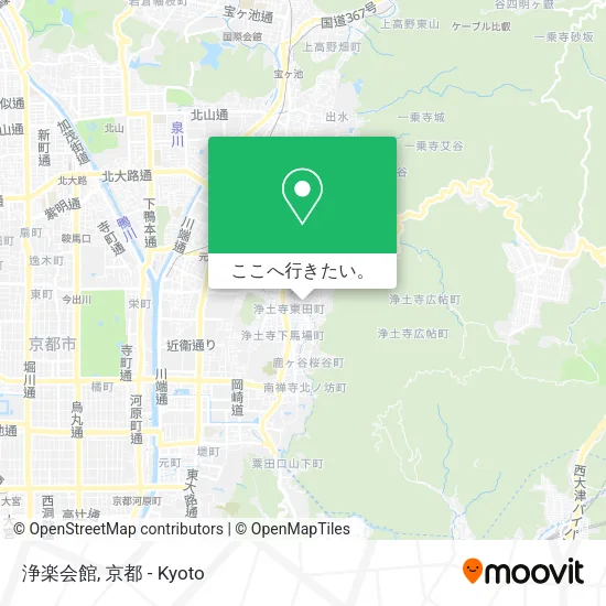 浄楽会館地図