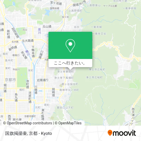 国旗掲揚壷地図
