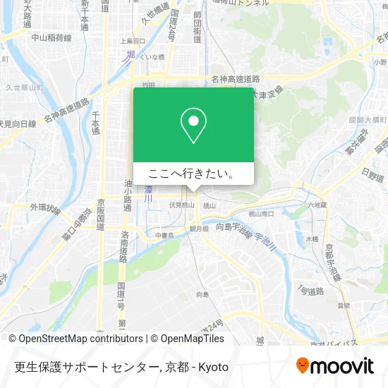 更生保護サポートセンター地図
