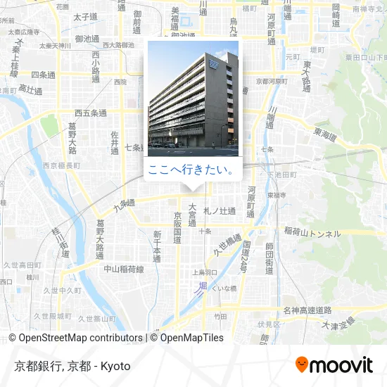 京都銀行地図