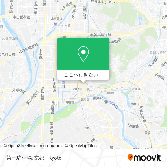 第一駐車場地図