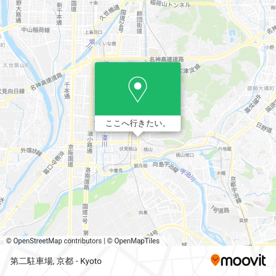 第二駐車場地図