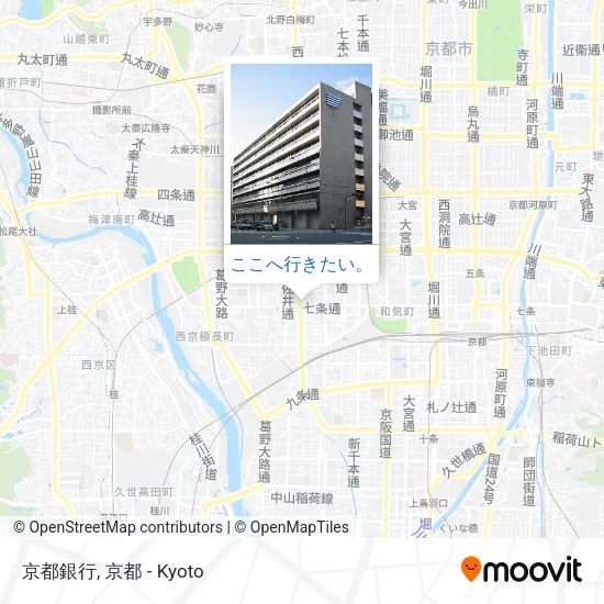 京都銀行地図