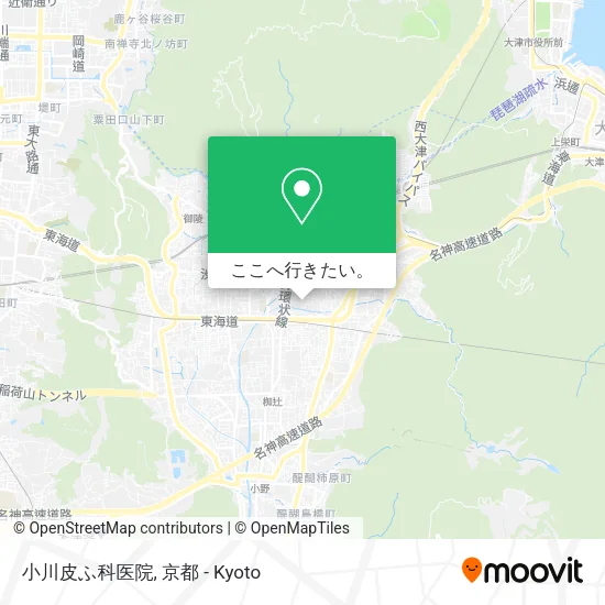 小川皮ふ科医院地図