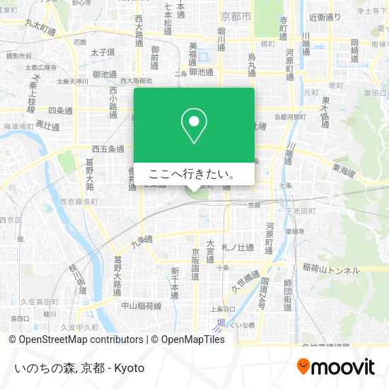 いのちの森地図
