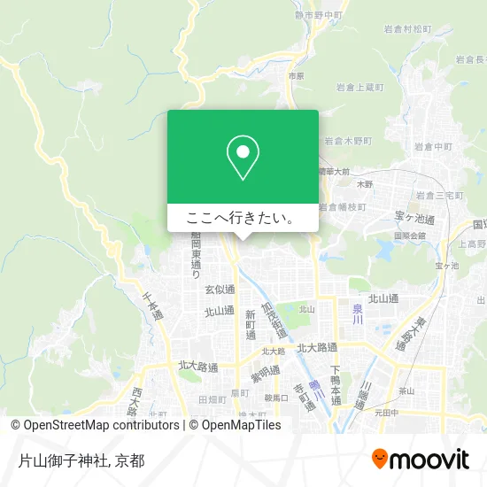 片山御子神社地図