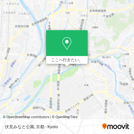 伏見みなと公園地図