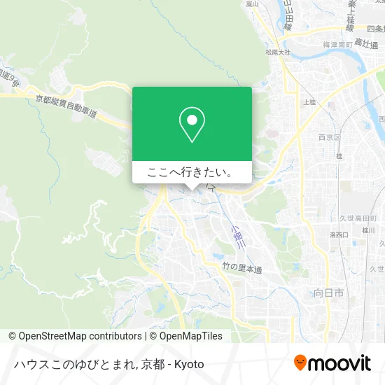 ハウスこのゆびとまれ地図