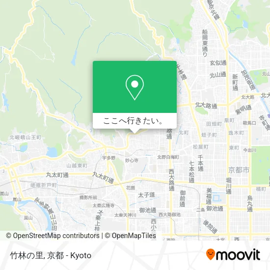 竹林の里地図
